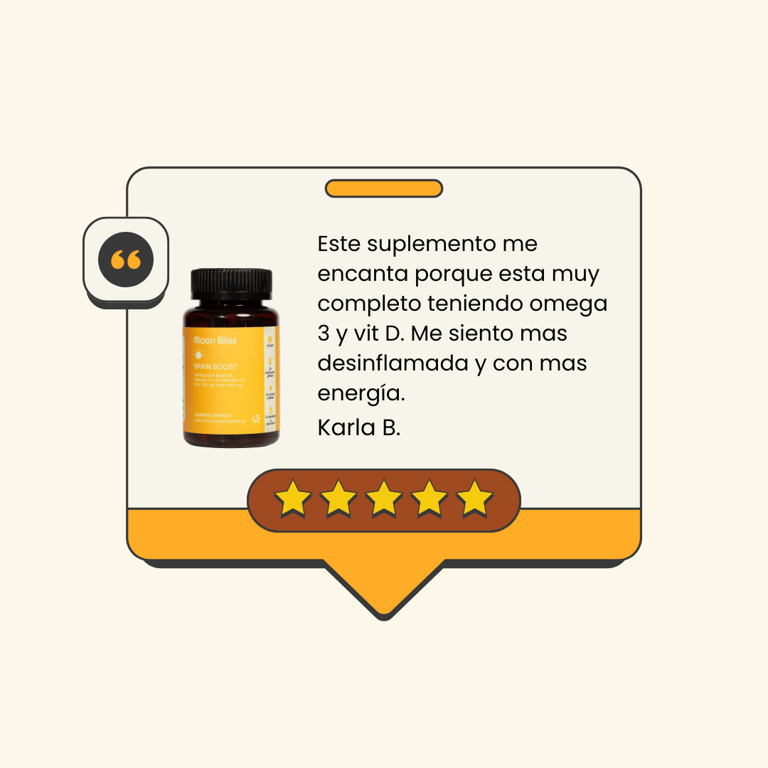 BRAIN BOOST® (Omega 3 + Vitamina D)