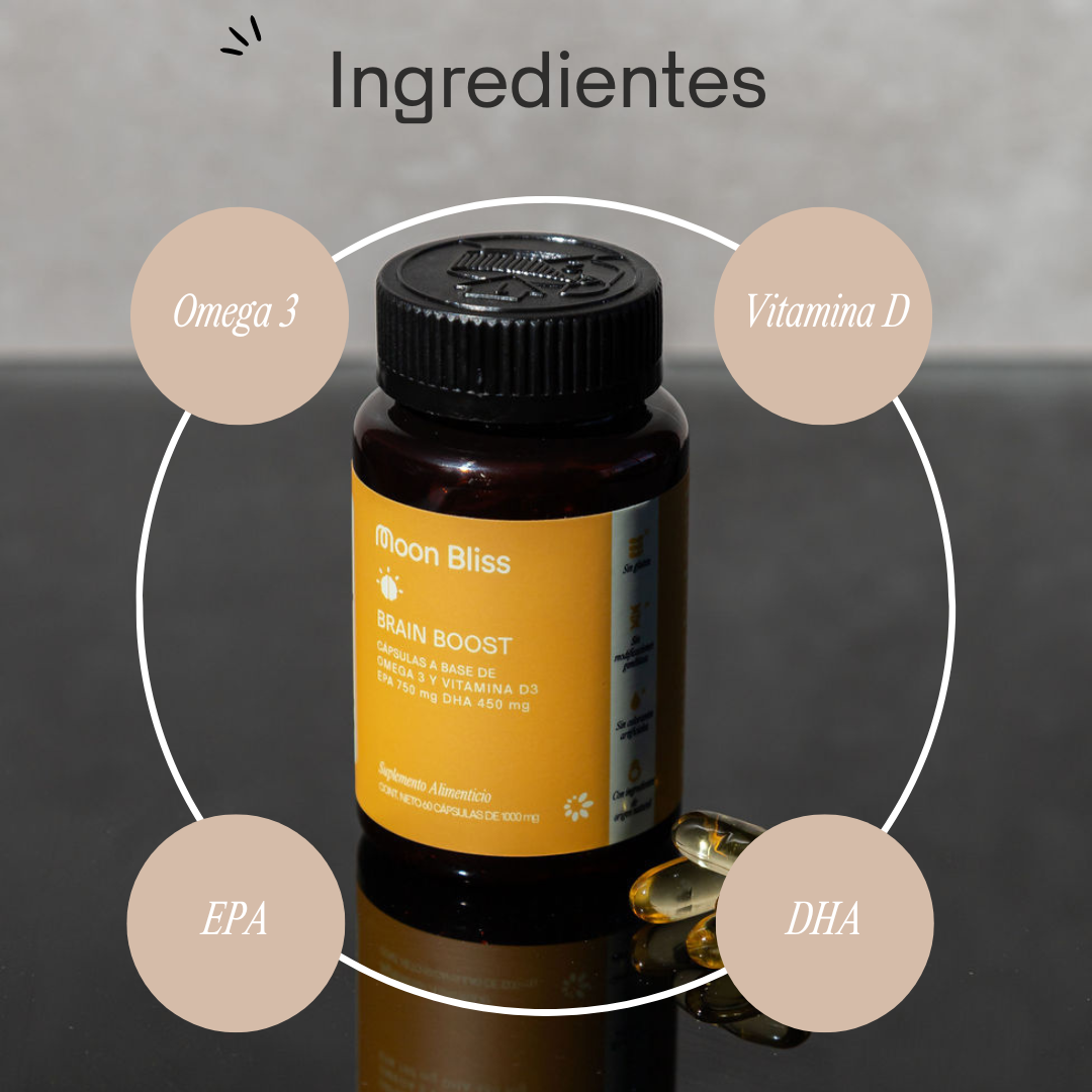 BRAIN BOOST® (Omega 3 + Vitamina D)