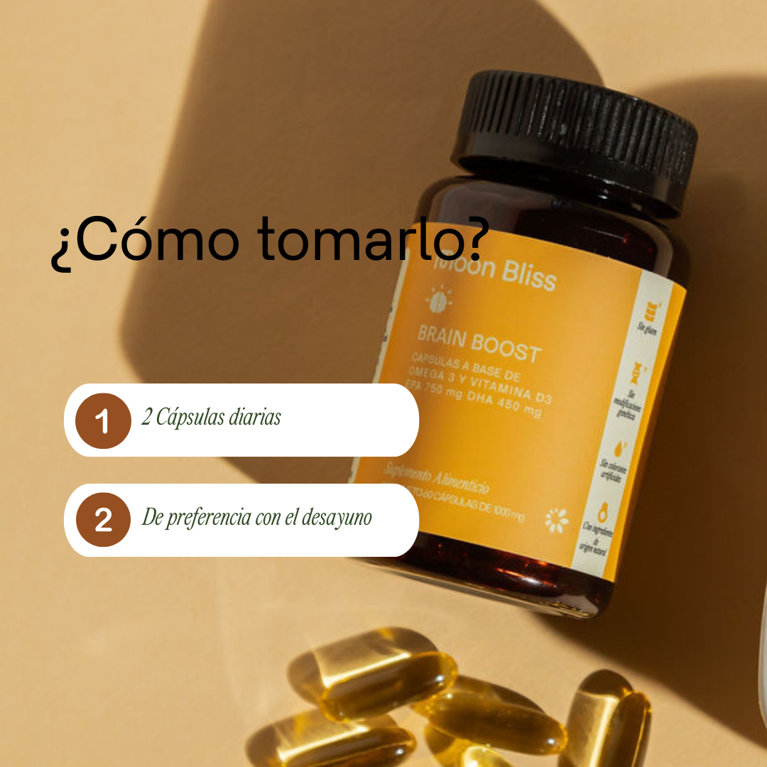 BRAIN BOOST® (Omega 3 + Vitamina D)