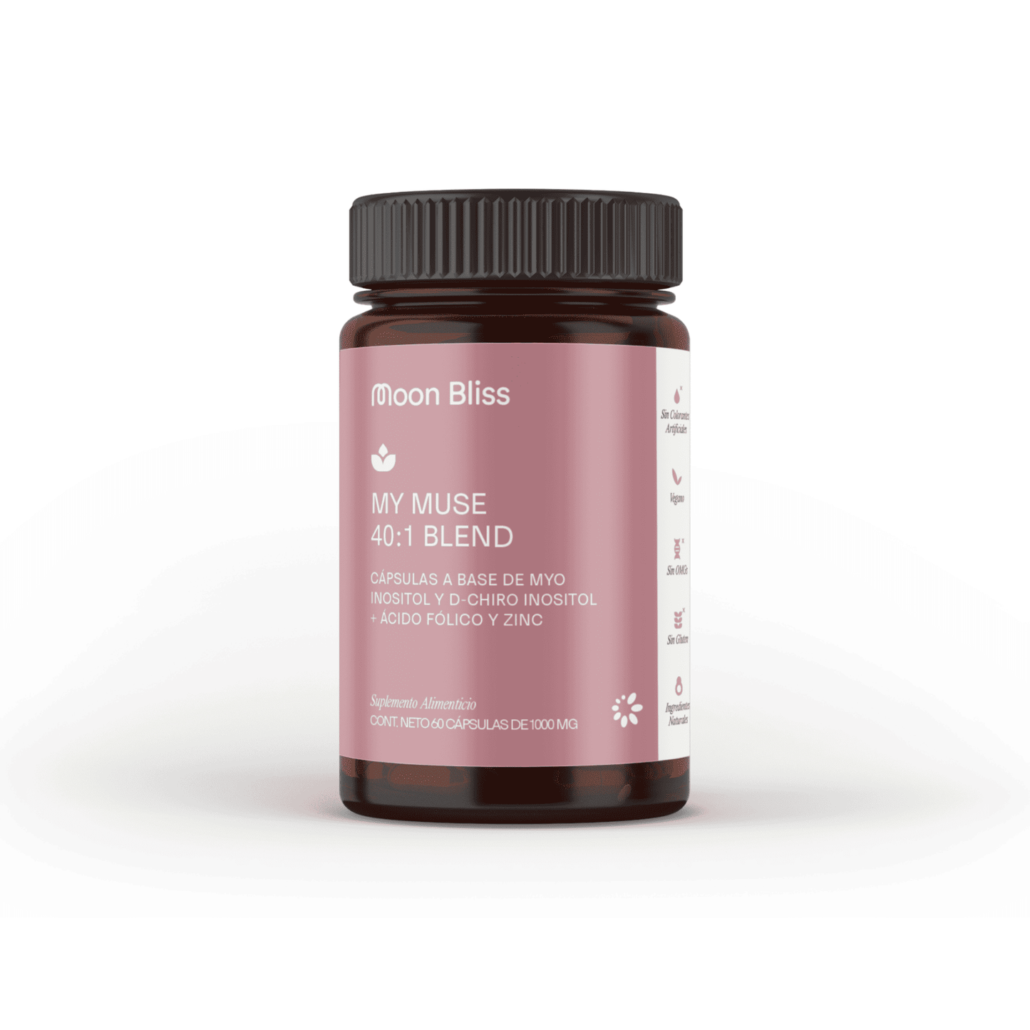 MY MUSE® (Myo y D-Chiro Inositol + Ácido Fólico + Zinc)