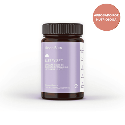 SLEEPY ZZZ® (Glicinato de magnesio + L-Teanina + 5HTP)