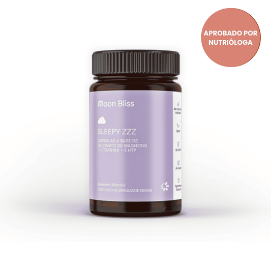 SLEEPY ZZZ® (Glicinato de magnesio + L-Teanina + 5HTP)