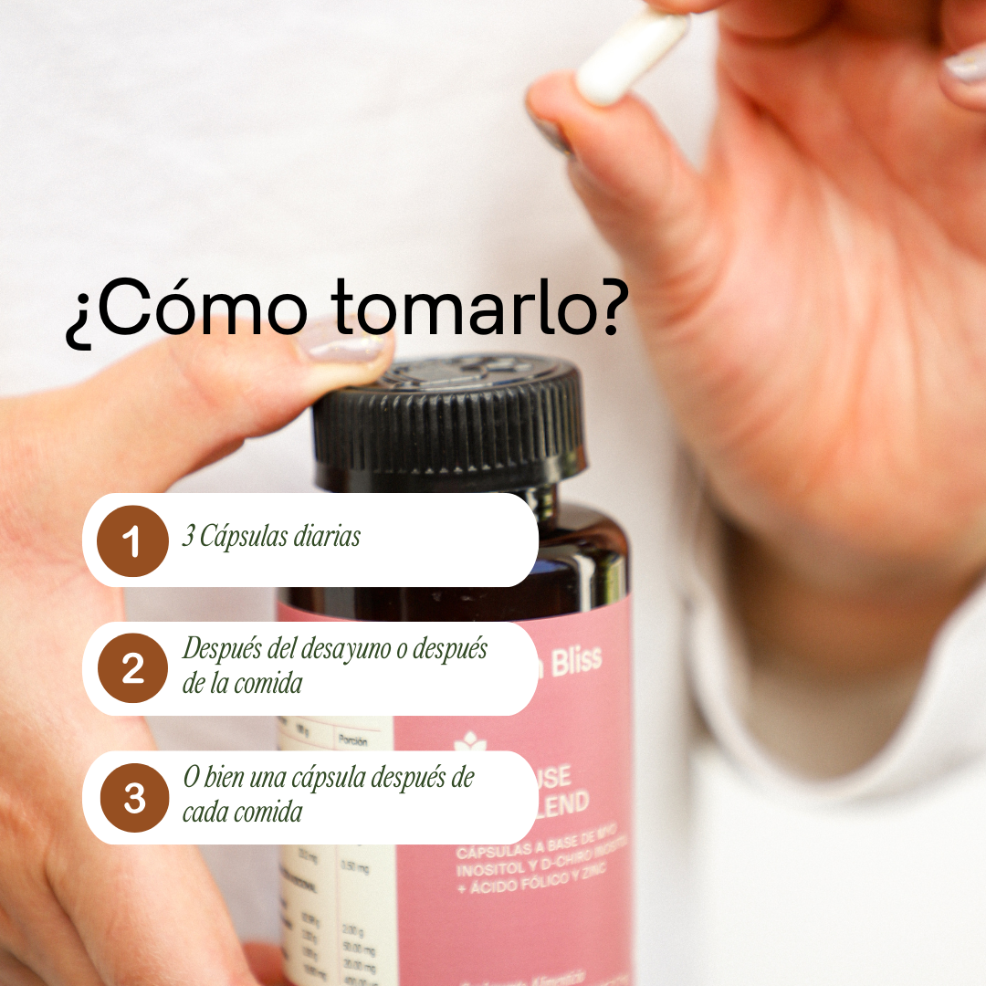 MY MUSE® (Myo y D-Chiro Inositol + Ácido Fólico + Zinc)