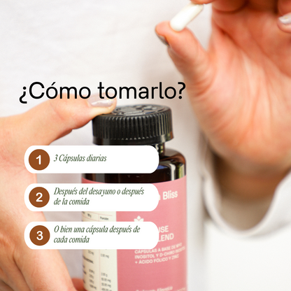 MY MUSE® (Myo y D-Chiro Inositol + Ácido Fólico + Zinc)
