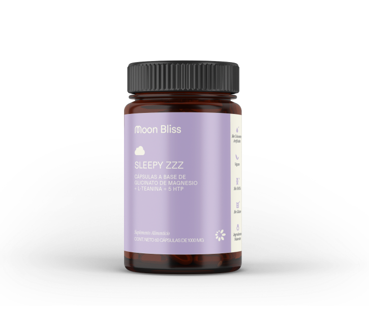 SLEEPY ZZZ® (Glicinato de magnesio + L-Teanina + 5HTP)